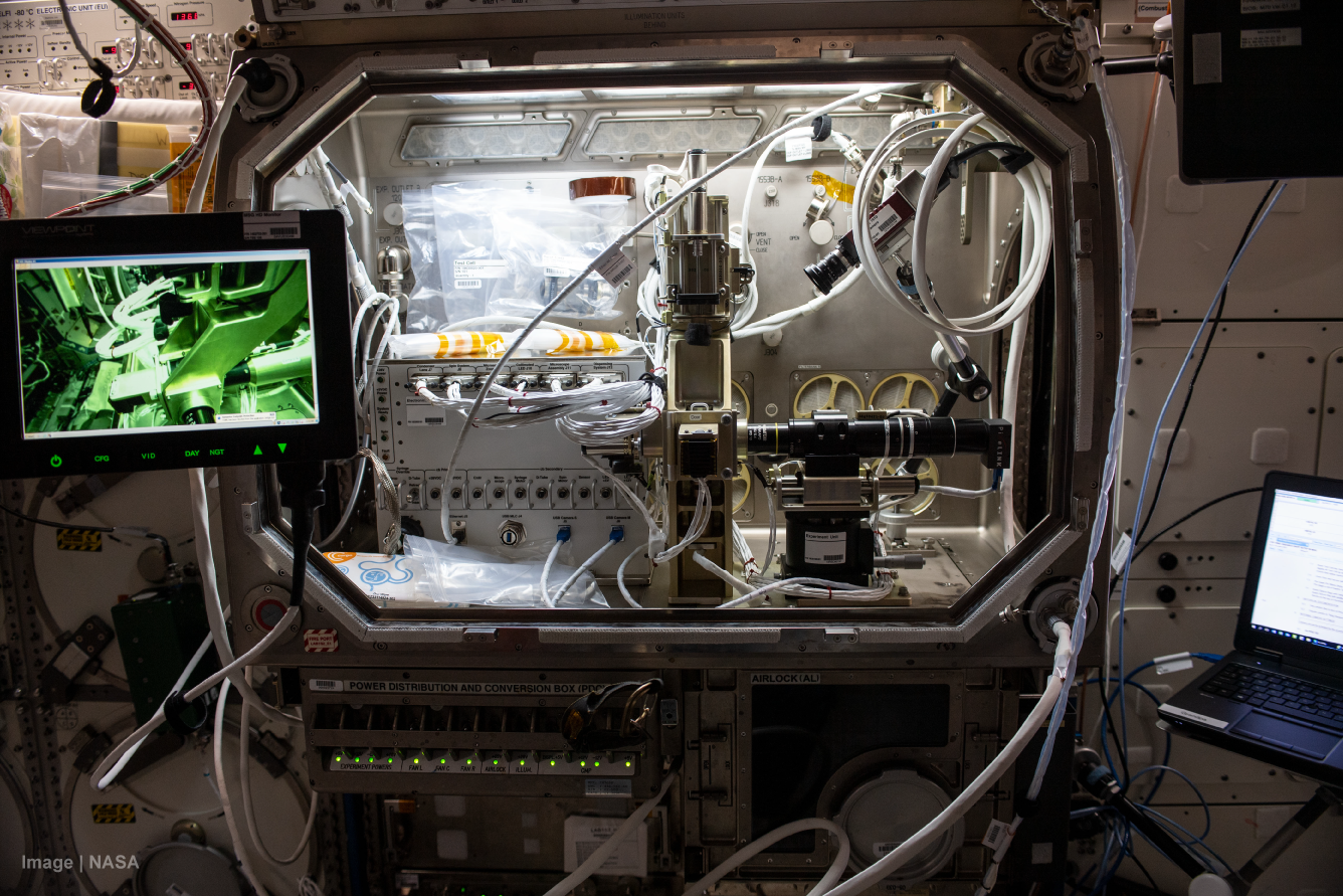 Ring-Sheared Drop experiment onboard the International Space Station